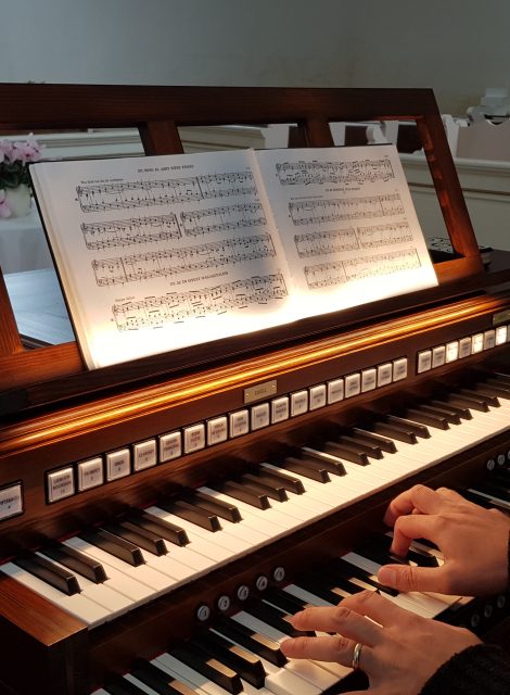 Continuo manual II organ